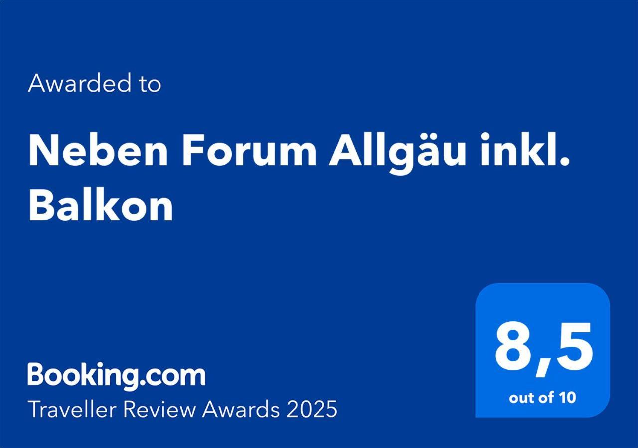 Neben Forum Allgaeu Inkl. Balkon Kempten Dış mekan fotoğraf